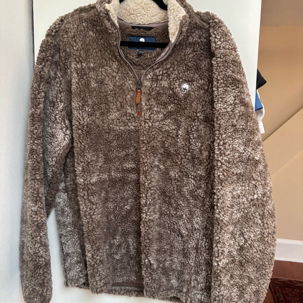 The Southern Shirt Company Brown Fleece Sweater
